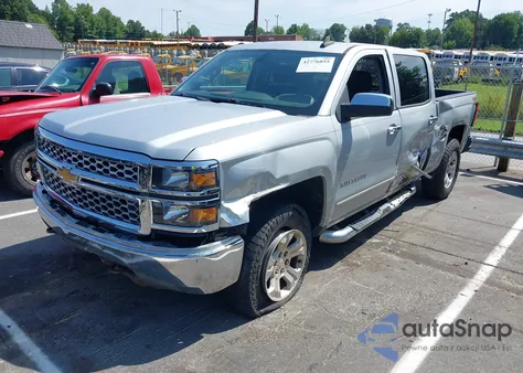2015 Chevrolet Silverado 1500 1Lt z USA, uszkodzony, nr VIN 3GCUKREH0FG268095